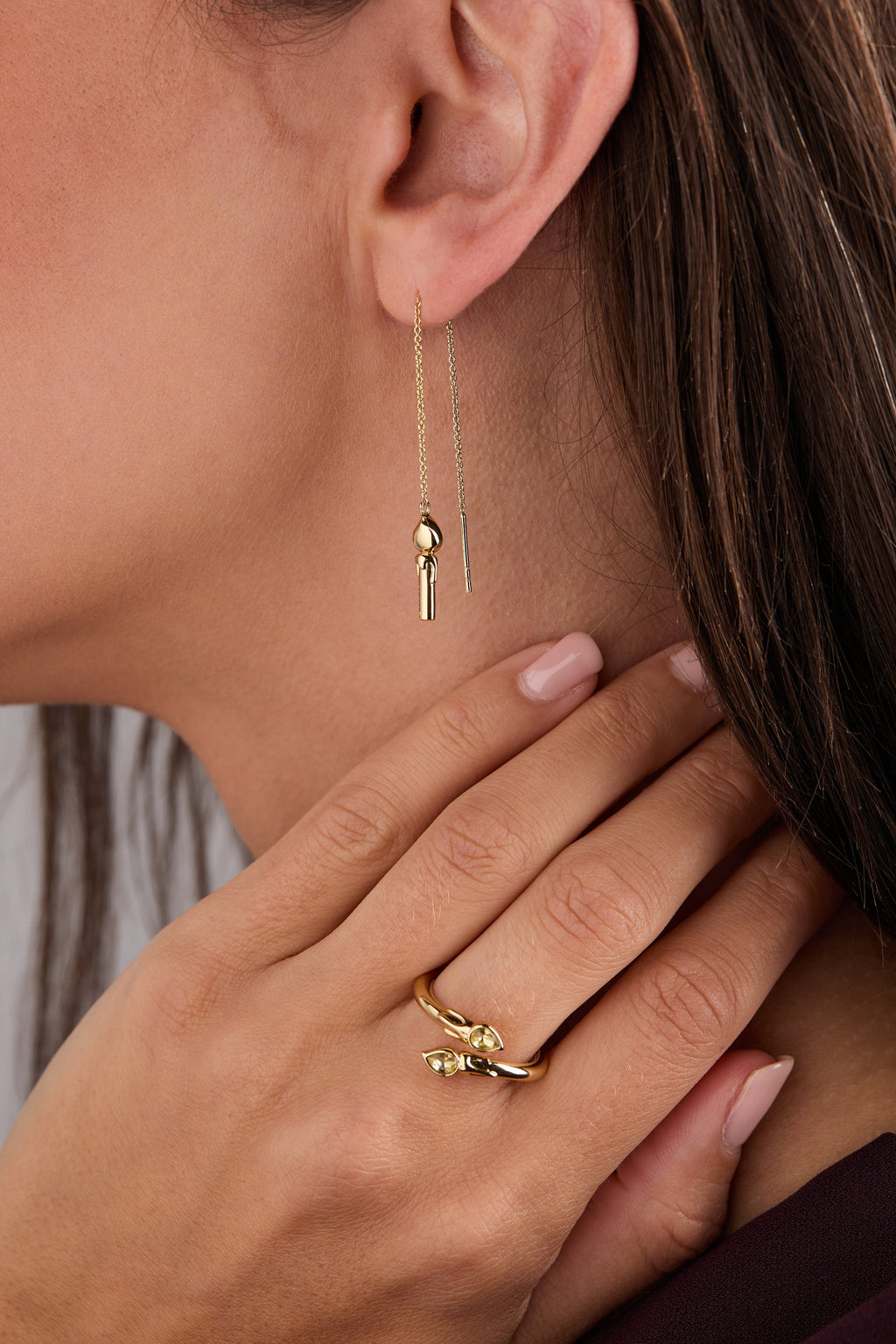 Harry Potter™ Great Hall Candle Threader Earrings
